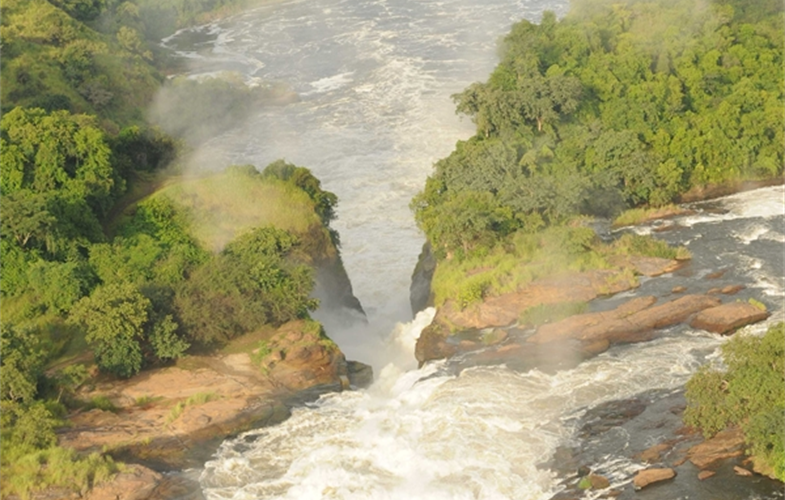 Murchison Falls in Uganda. Credit ©AJ Plumptre-WCS